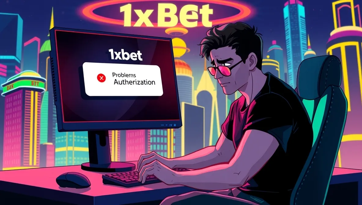  Проблемы с авторизацией при входе в 1xbet
